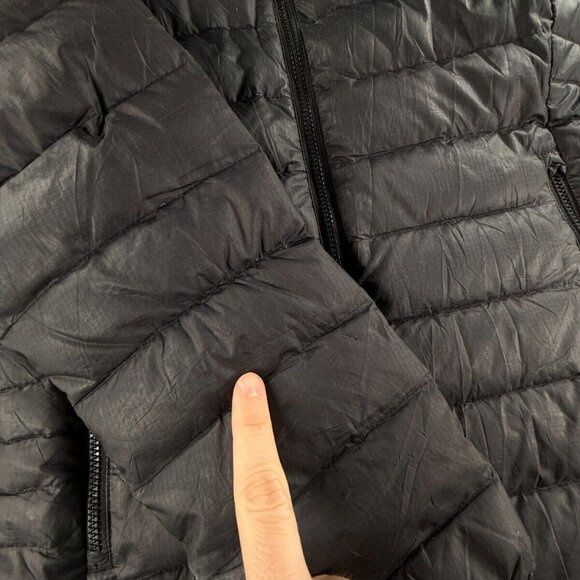 Women's Black Quilted Jacket - Picture 15 of 16